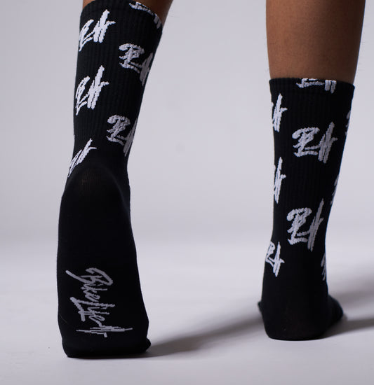 Black Bike Life Socks